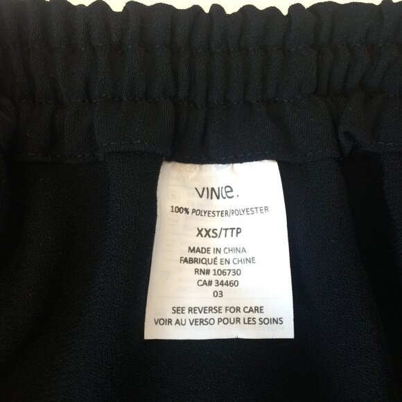 VINCE • Black Double Stripe Jogger Size XS NEW! - Picture 5 of 8